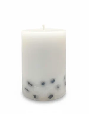 Candela con Pietre di Ematite