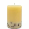 Candela con Pietre di Occhio di Tigre