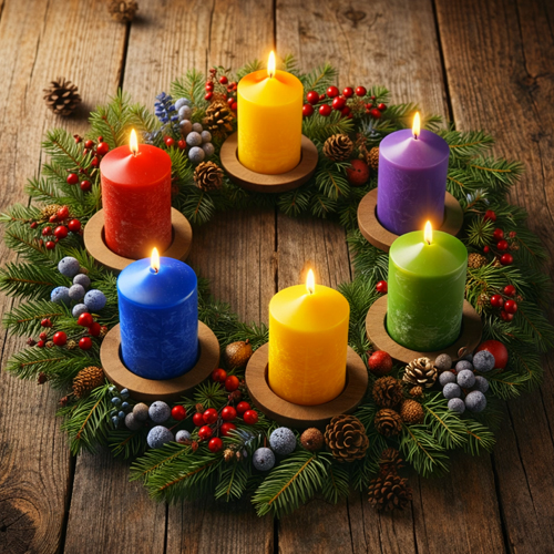 Candele dell’Avvento: il significato dei colori