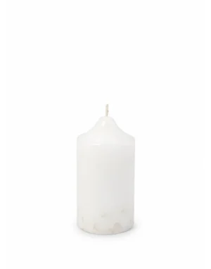 Candela con Pietre di Cristallo di Rocca Mini